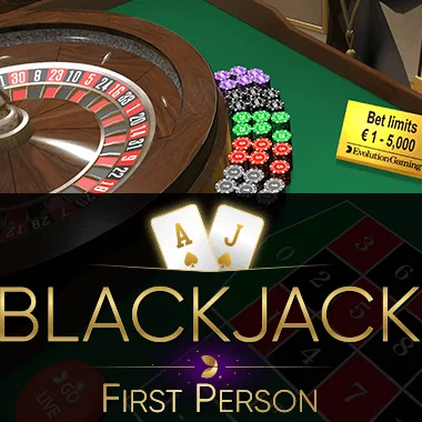 First Person Blackjack — original game cover