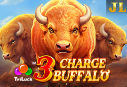 3 Charge Buffalo by JILI — original game cover