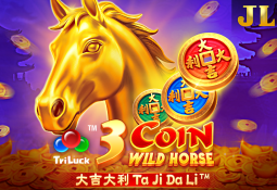3 Coin Wild Horse by JILI — original game cover